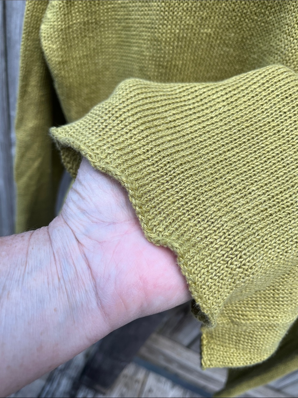 Eileen Fisher hemp sweater🦆🦆 - Picture 4 of 6
